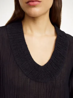 Best By Malene Birger Moon bluse Black