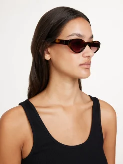 New By Malene Birger Myla solbriller Tortoise