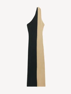 New By Malene Birger Noto maxikjole BicolorBlock