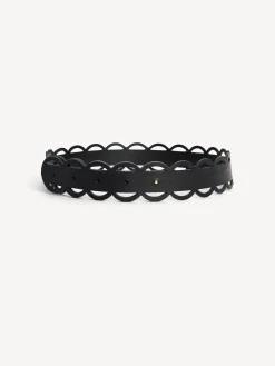 Hot By Malene Birger Nurra l&aelig;derb&aelig;lte Black