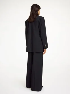 Best By Malene Birger Ophie enkeltradet blazer Black