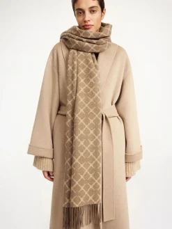 Hot By Malene Birger Ortega t&oslash;rkl&aelig;de i kashmir-blanding LightBrown