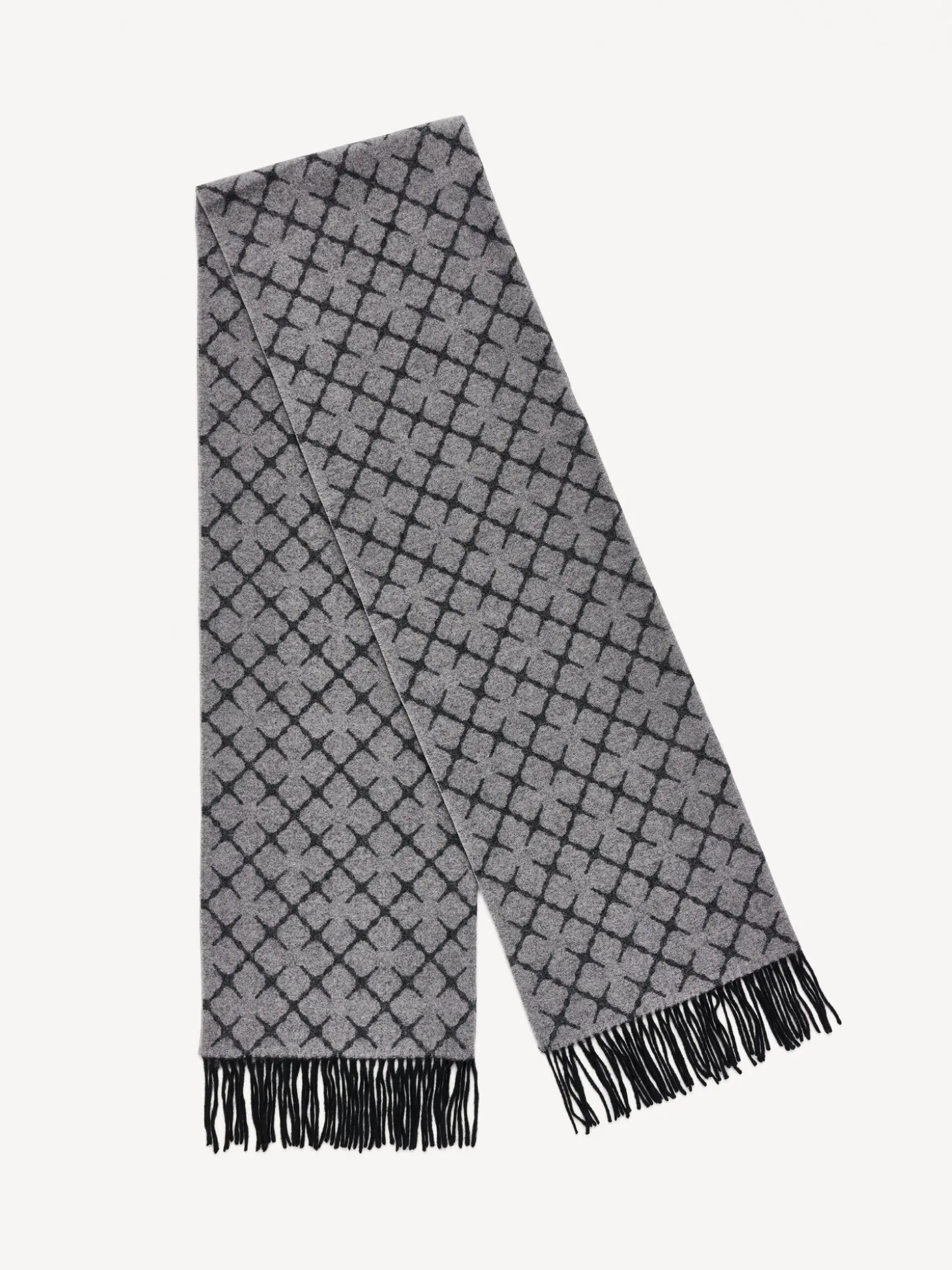 Sale By Malene Birger Ortega tørklæde i kashmir-blanding LightGreyMelange