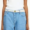 Sale By Malene Birger Ouma l&aelig;derb&aelig;lte SoftWhite