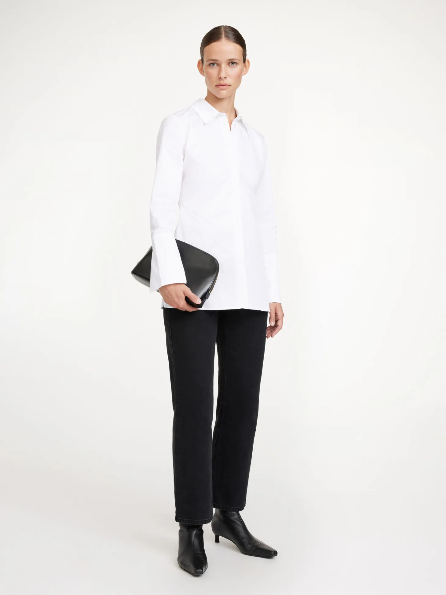 Hot By Malene Birger Padano skjorte PureWhite