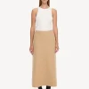 Online By Malene Birger Palomie midinederdel DarkSand