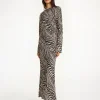 Sale By Malene Birger Parise maxikjole Zebra