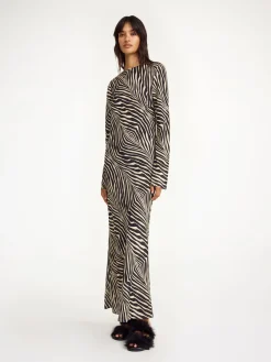 Sale By Malene Birger Parise maxikjole Zebra