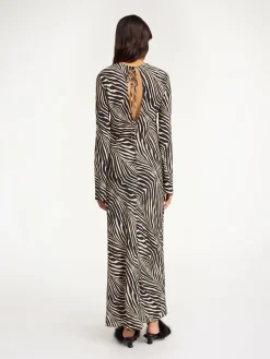 Sale By Malene Birger Parise maxikjole Zebra