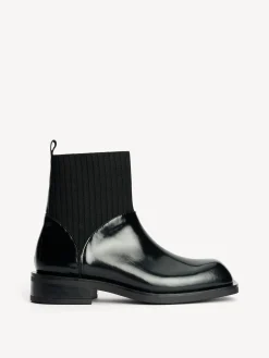 Clearance By Malene Birger Perlla læderstøvler Black