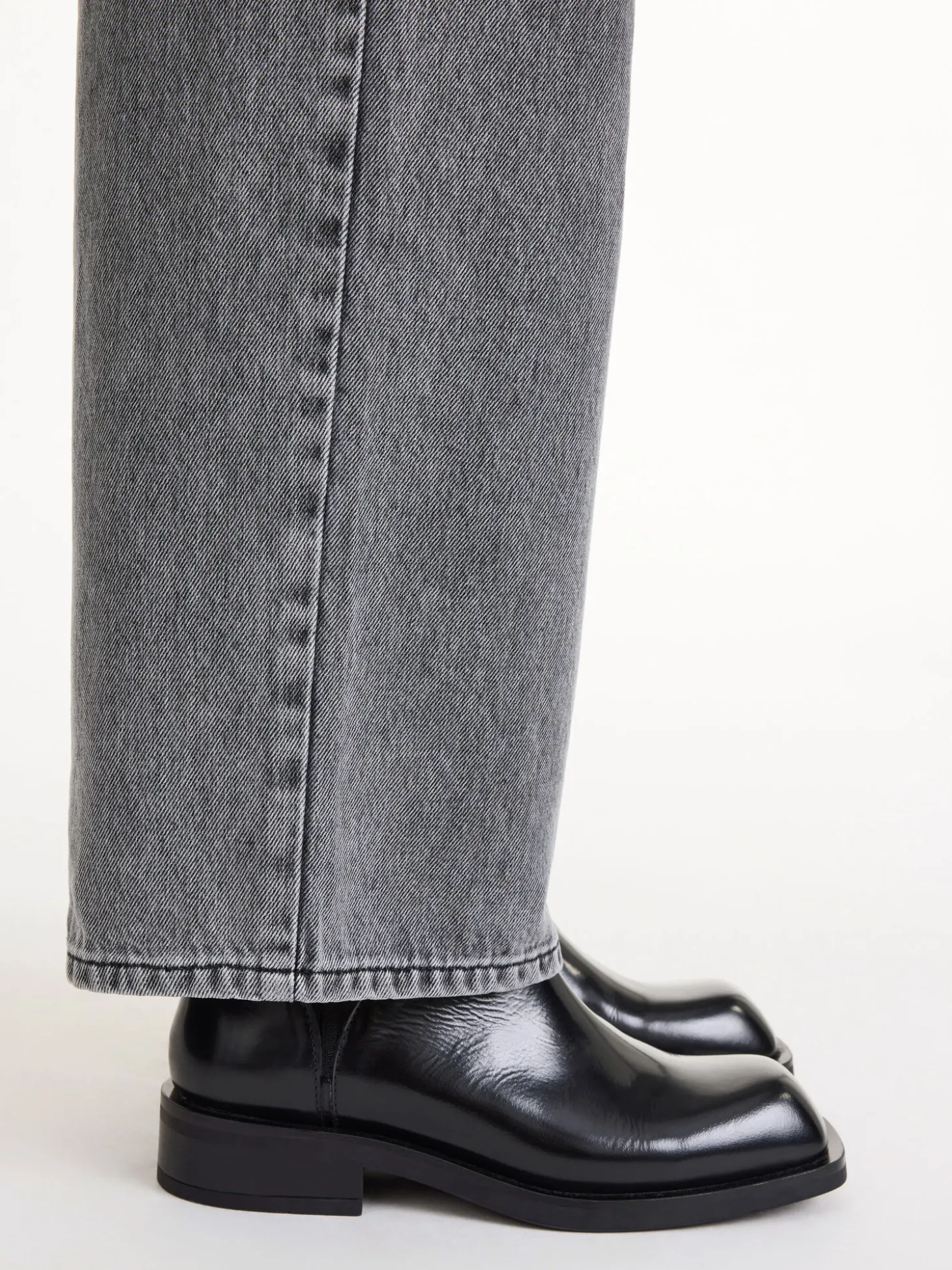 Clearance By Malene Birger Perlla læderstøvler Black