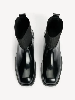 Clearance By Malene Birger Perlla læderstøvler Black