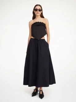 Best By Malene Birger Pheobes maxinederdel Black