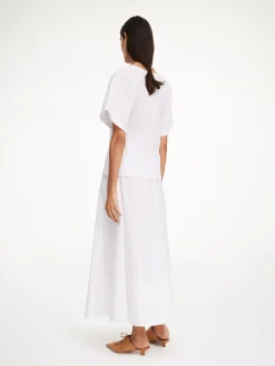 Best By Malene Birger Pheobes maxinederdel PureWhite