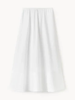 Best By Malene Birger Pheobes maxinederdel PureWhite