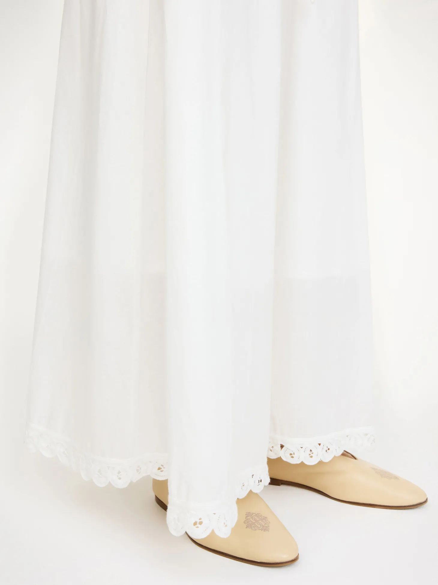 Sale By Malene Birger Pheobes nederdel SoftWhite