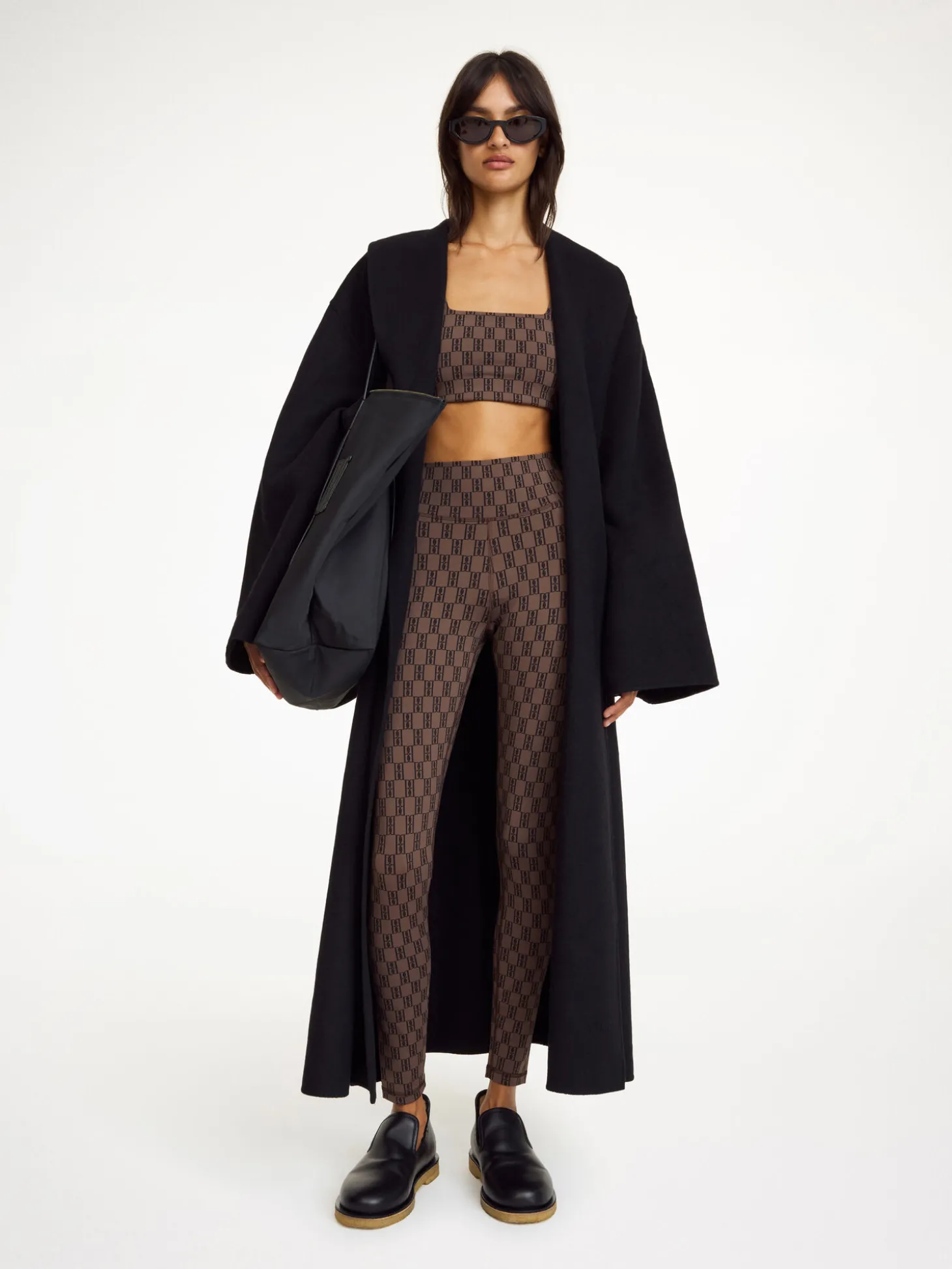 Hot By Malene Birger Polene træningsleggings DarkMahogany