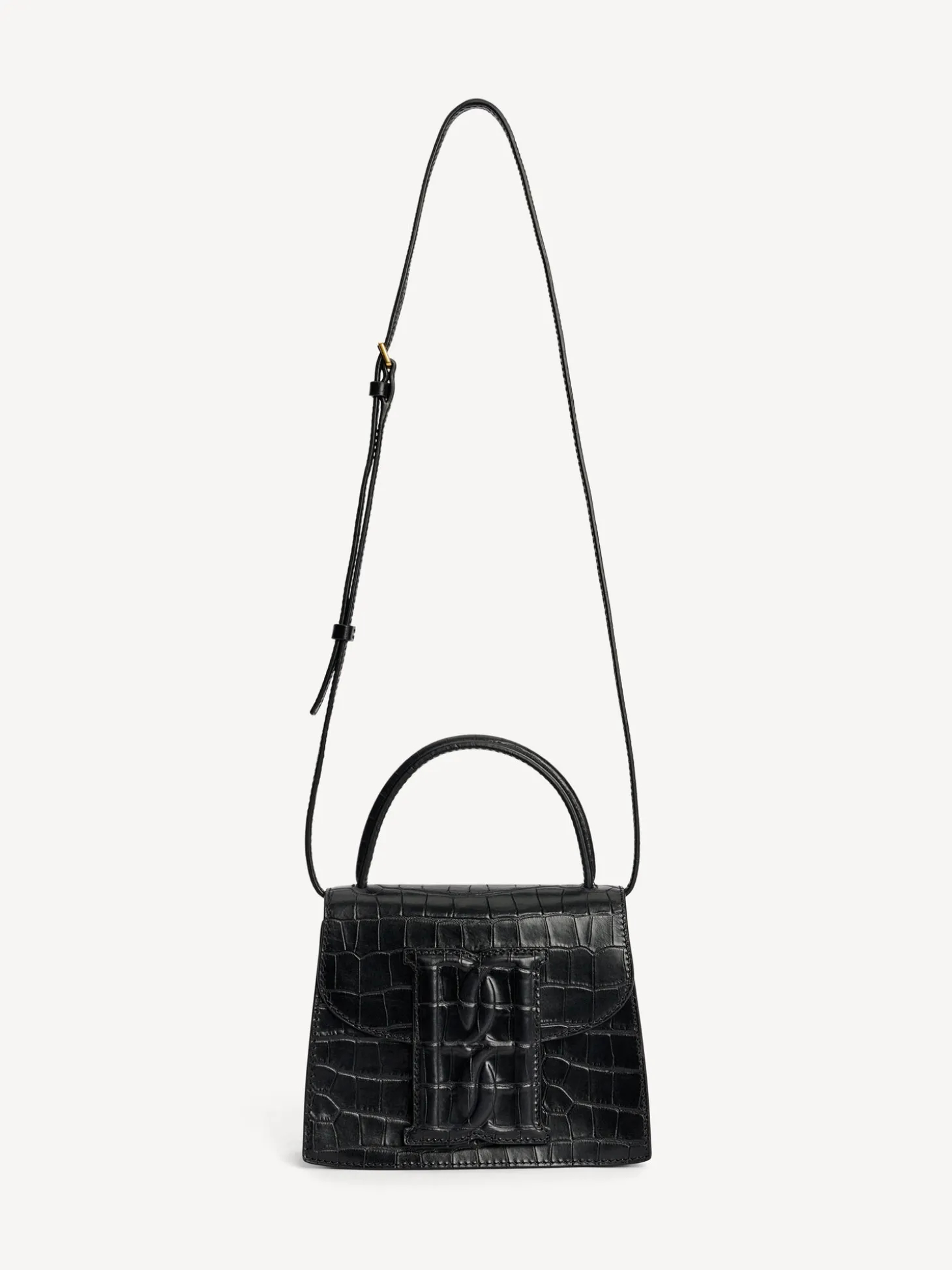 Hot By Malene Birger Ramil skuldertaske i læder Black
