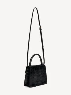 Hot By Malene Birger Ramil skuldertaske i læder Black
