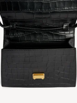 Hot By Malene Birger Ramil skuldertaske i læder Black