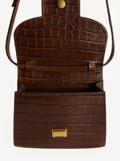 Discount By Malene Birger Ramil skuldertaske i l&aelig;der Bison