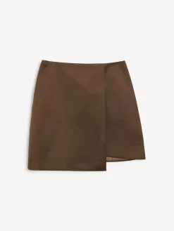 Sale By Malene Birger Raye mininederdel DarkMahogany