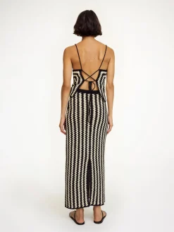 New By Malene Birger Raze nederdel CrochetBlack&White