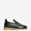 Online By Malene Birger Romine slippers i l&aelig;der Black