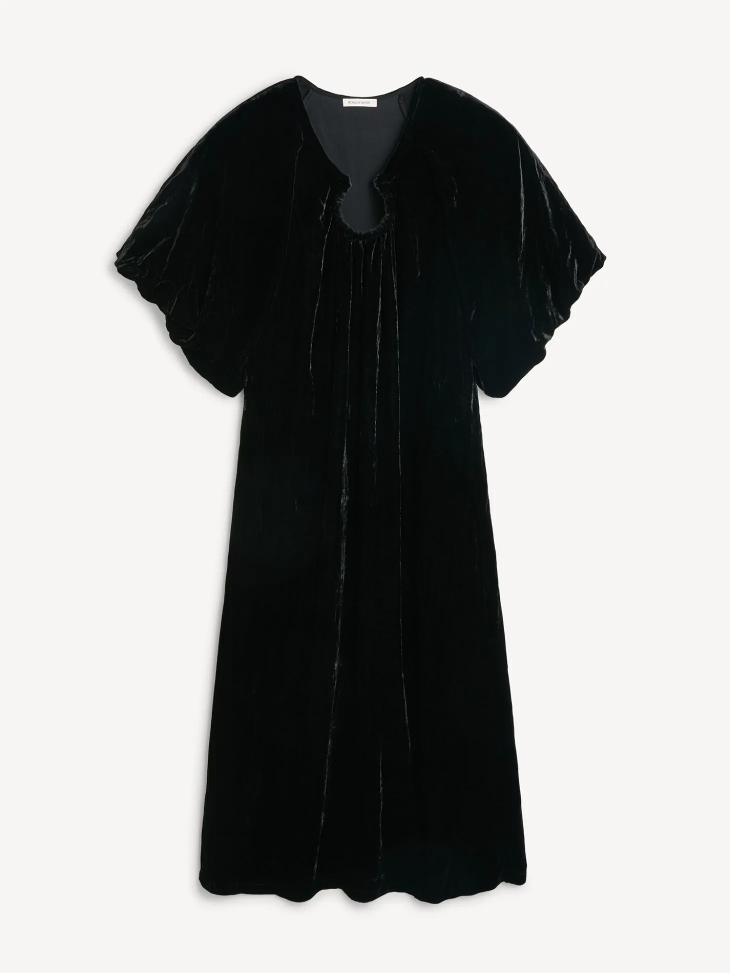 New By Malene Birger Rosae maxikjole Black