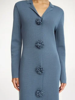 New By Malene Birger Rosie maxikjole Grisaille