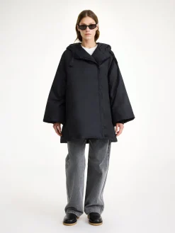 Outlet By Malene Birger Sallimo dunfrakke Black