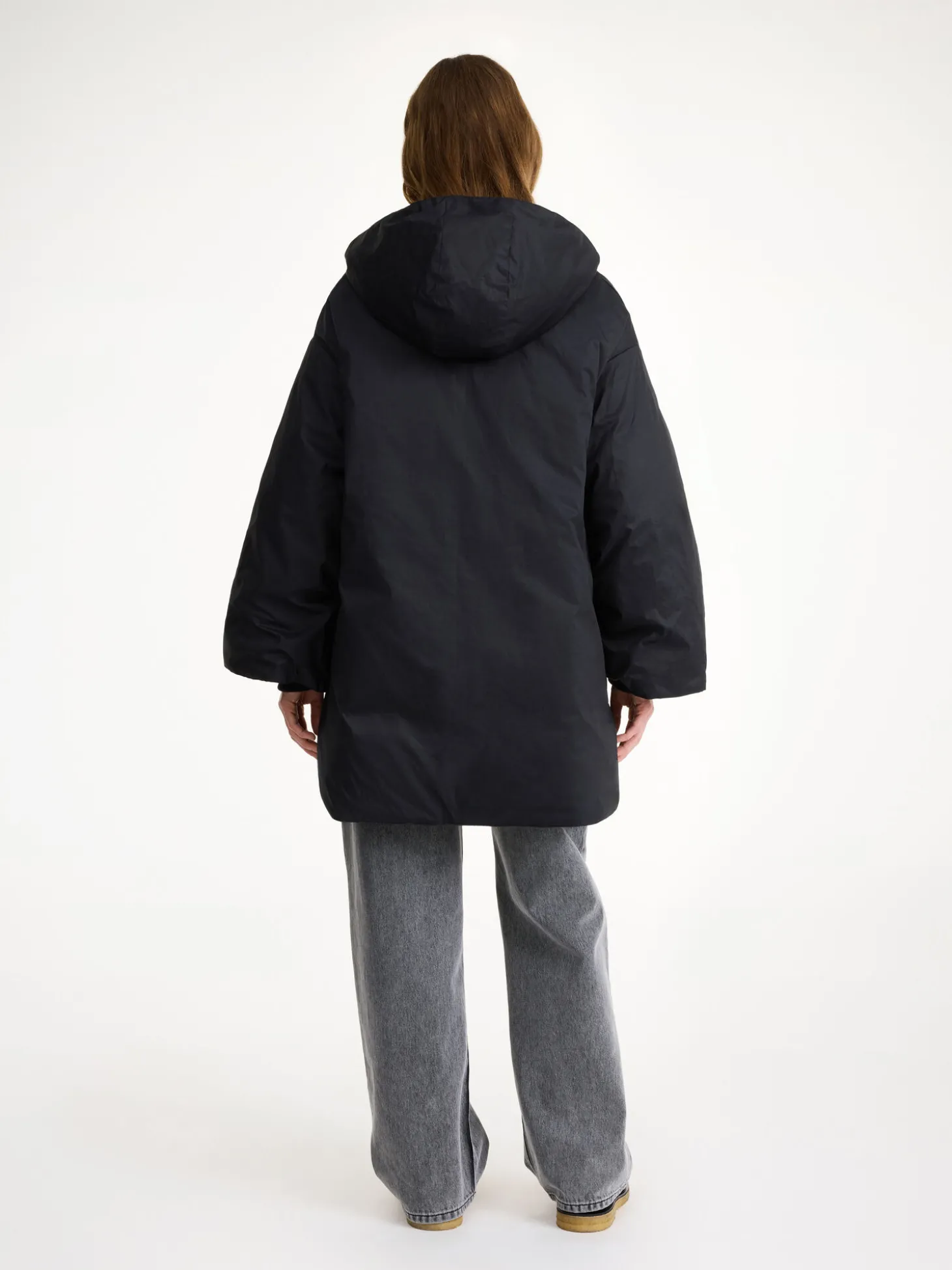 Outlet By Malene Birger Sallimo dunfrakke Black