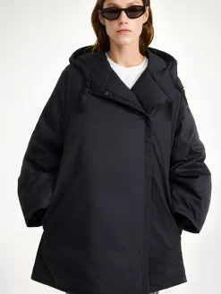 Outlet By Malene Birger Sallimo dunfrakke Black