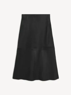 Clearance By Malene Birger Simoas nederdel i l&aelig;der Black