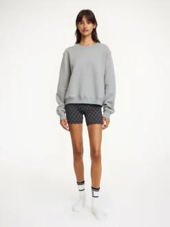 Sale By Malene Birger Siola tr&aelig;ningsshorts MonogramBlack&Grey