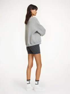 Sale By Malene Birger Siola tr&aelig;ningsshorts MonogramBlack&Grey
