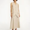 Discount By Malene Birger Sophine vest OysterGray