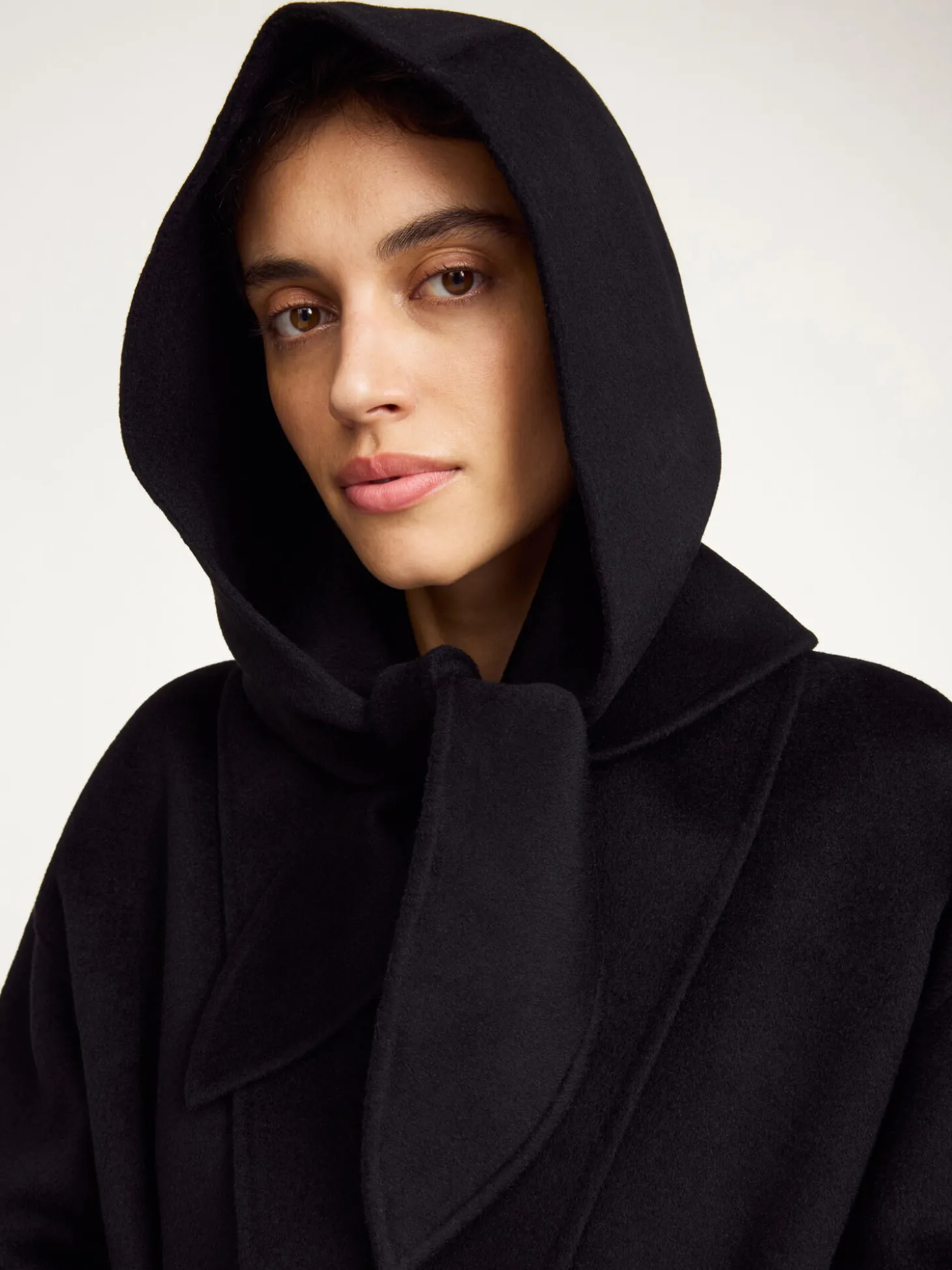 Best By Malene Birger Tianne hætte i uld Black