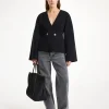 Outlet By Malene Birger Tinley cardigan i uldblanding Black