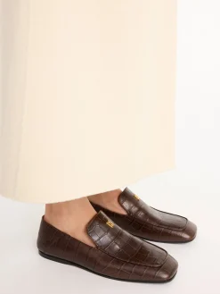 New By Malene Birger Tresina loafers i l&aelig;der Bison