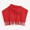 Hot By Malene Birger Turtla halsedisse i uld DarkChilli