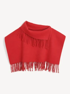Hot By Malene Birger Turtla halsedisse i uld DarkChilli