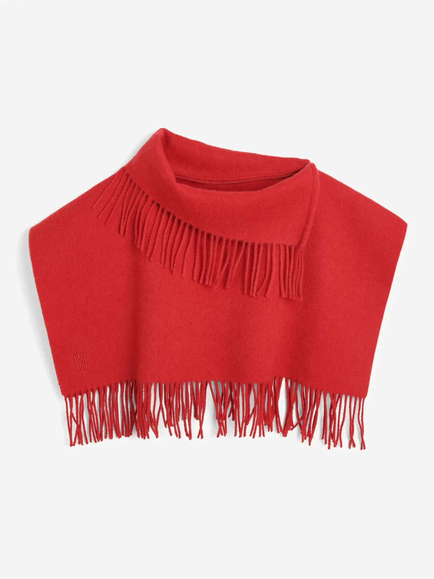 Hot By Malene Birger Turtla halsedisse i uld DarkChilli