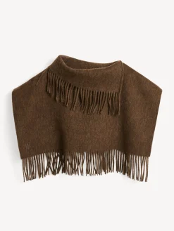 Best By Malene Birger Turtla halsedisse i uld Shitake