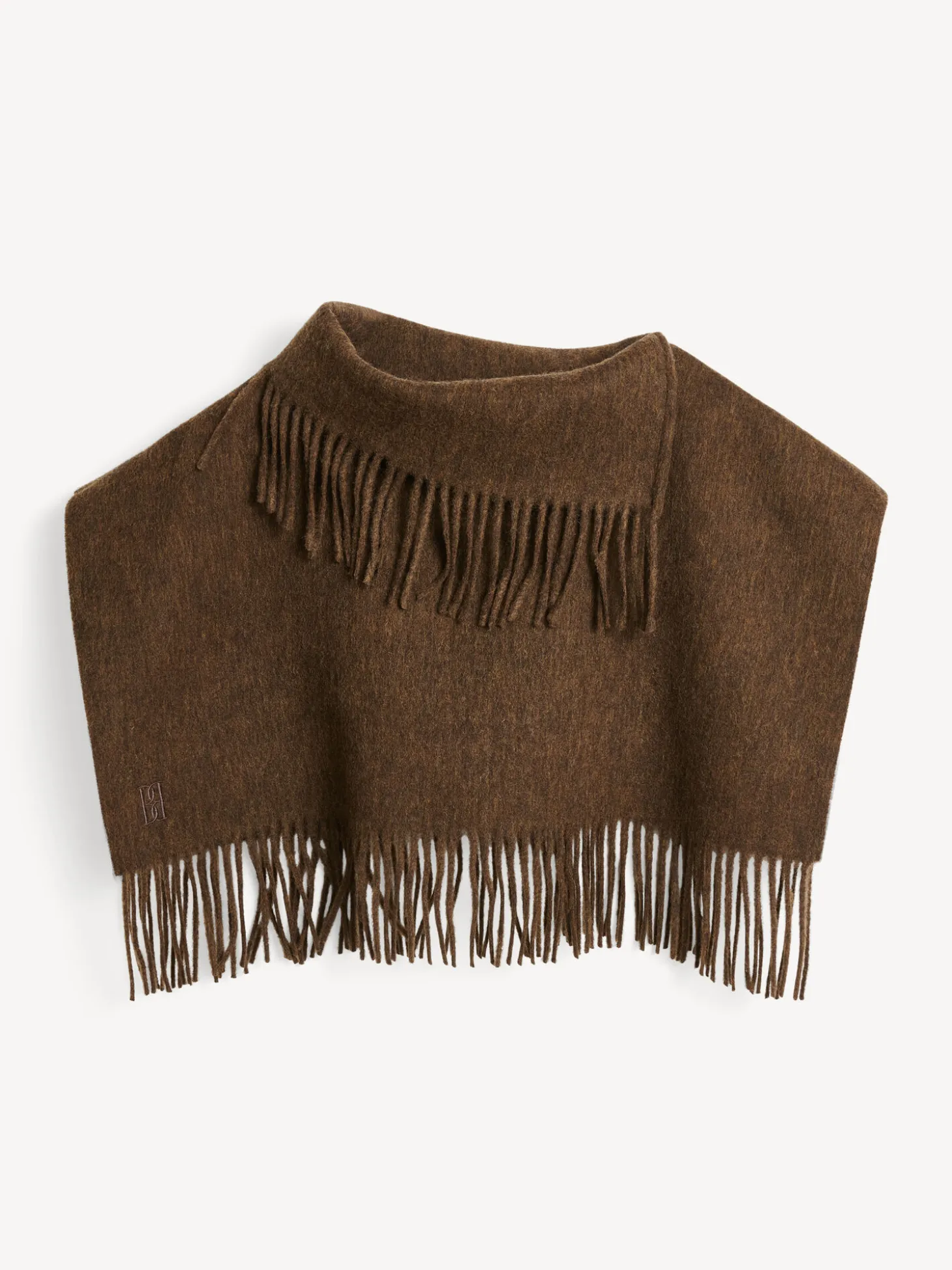 Best By Malene Birger Turtla halsedisse i uld Shitake