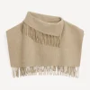 Clearance By Malene Birger Turtla halsedisse i uld GreyBrownMelange