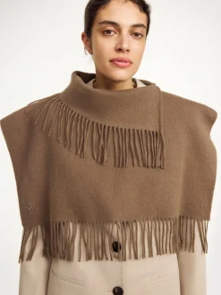 Clearance By Malene Birger Turtla halsedisse i uld LightBrown