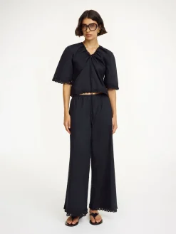 Fashion By Malene Birger Ulrikke top Black