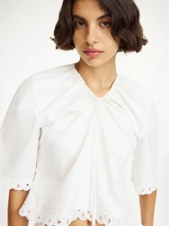 Discount By Malene Birger Ulrikke top SoftWhite