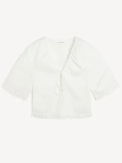 Discount By Malene Birger Ulrikke top SoftWhite